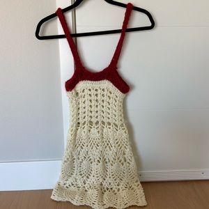 Crochet Mini Dress